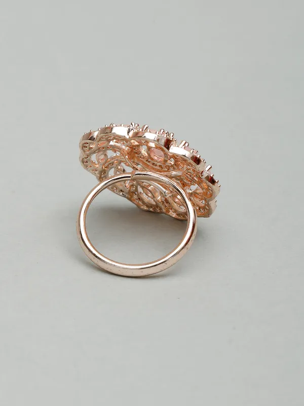 Rose_Gold_Plated_Ad-Studded_Adjustable_Ring