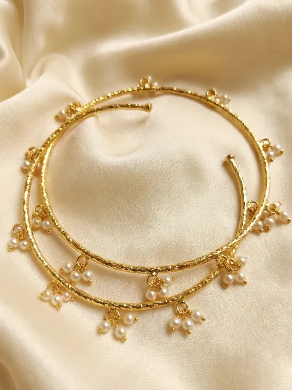 Set_Of_2_18K_Gold_Toned_Pearl_Adjustable_Ghungroo_Traditional_Bangles