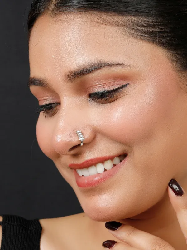 Silver-_Plated_Cubic_Zirconia_Stud_Nosepin