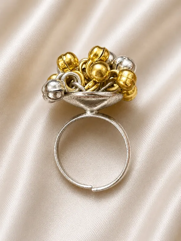 Women_Gold-Plated_Ghungroo_Statement_Adjustable_Ring