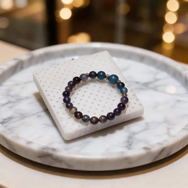 Capricorn_(Makar)_Rashi_Bracelet_With_Free_Selenite_Charging_Plate