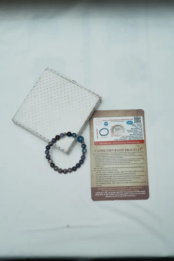 Capricorn_(Makar)_Rashi_Bracelet_With_Free_Selenite_Charging_Plate