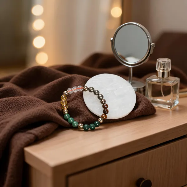 Pyrite_Wealth_Bracelet_With_Free_Selenite_Charging_Plate