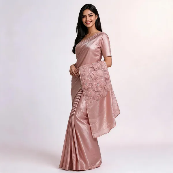 Blush_Pink_Fendi_Silk_Floral_Pearl_Embroidered_Saree_For_Women