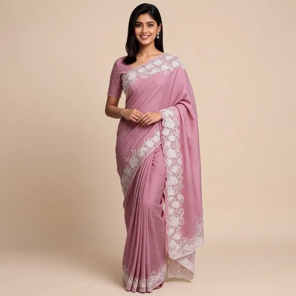 Pink_Kota_Doriya_Floral_Embroidered_Lace_Border_Saree_For_Women