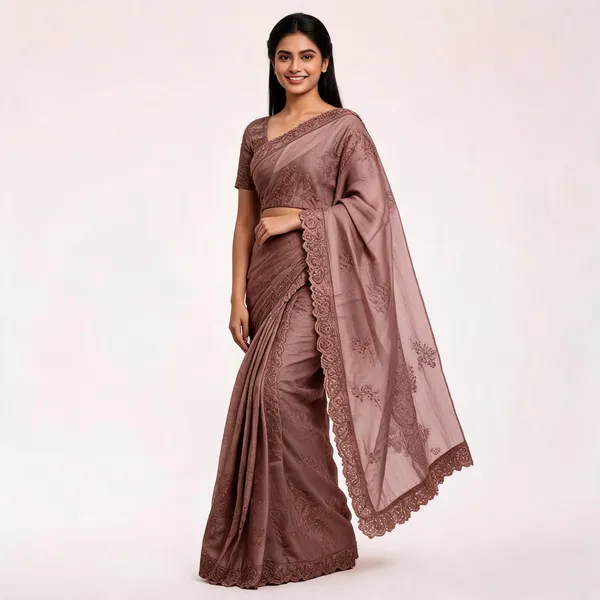 Mauve_Kota_Doriya_Floral_Embroidered_Saree_For_Women
