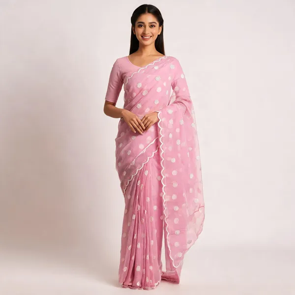 Pink_Tebby_Orgenza_Polka_Dot_Embroidered_Suit_Fabric_For_Women