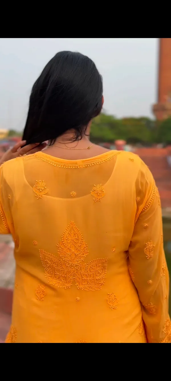 Pure_Viscose_3_Piece_Kurta_Set_-_Mustard_Yellow