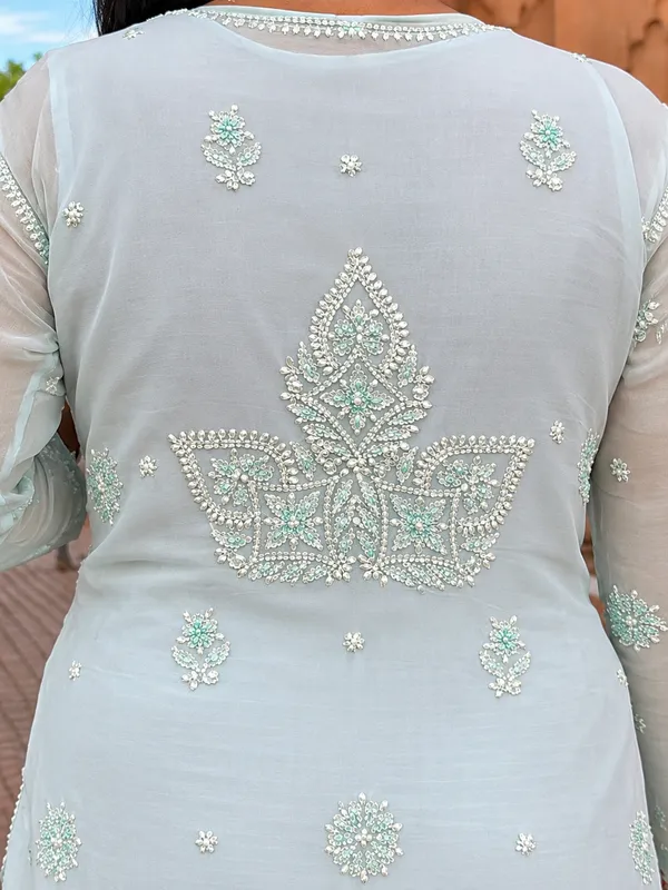 Viscose_3_Piece_Kurta_Set_-__Sea_Green