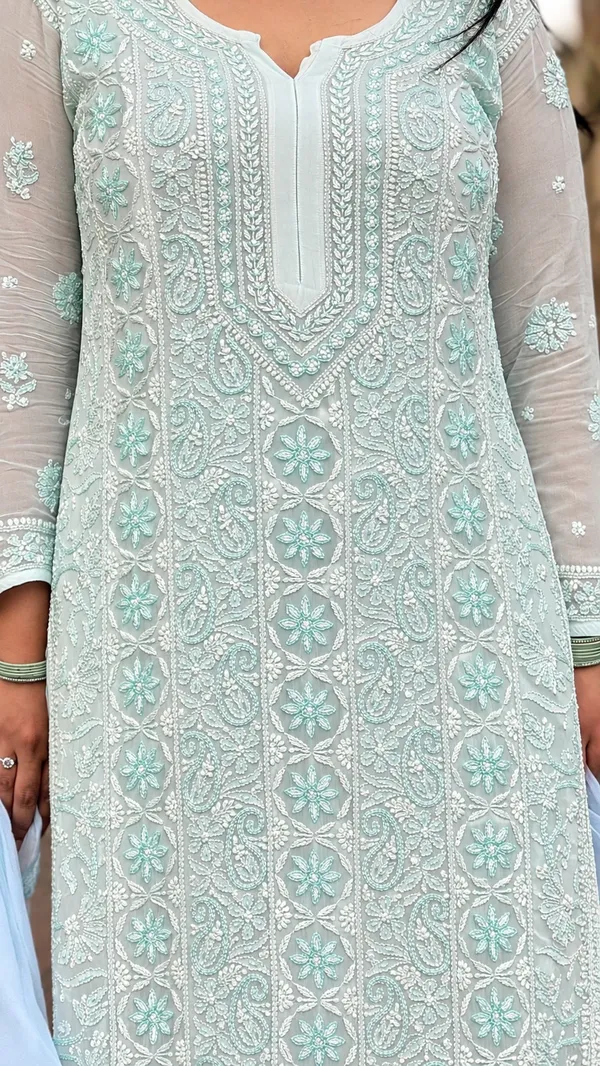 Viscose_3_Piece_Kurta_Set_-__Sea_Green