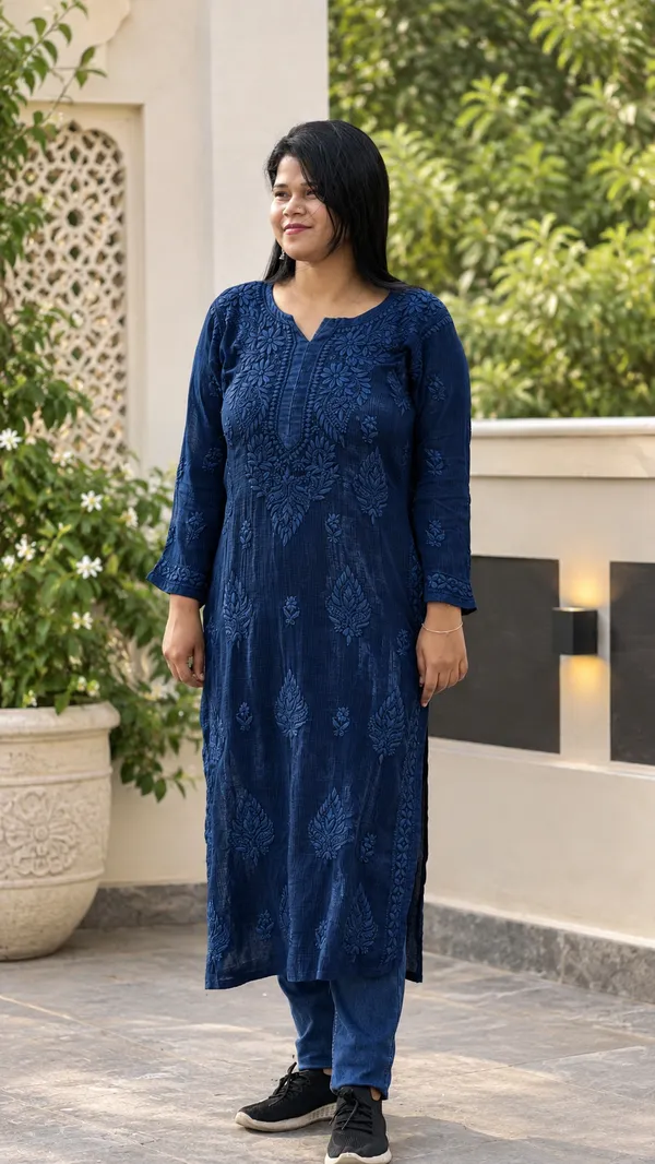 Pure_Kota_Doria_Kurti_-_Dark_Blue