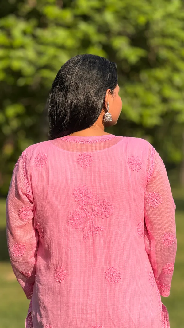 Pure_Kota_Chikankari_Kurta_-_DarkPink