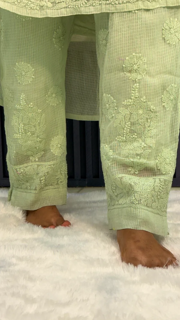 Pure_Kota_Doria_4_Piece_Kurta_Sets_-_Pista