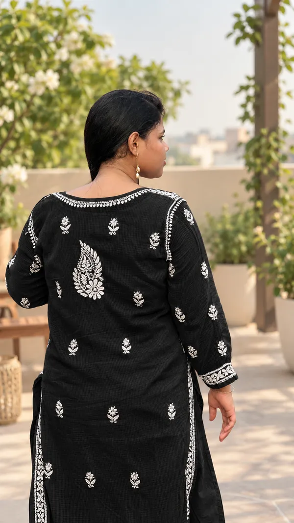Pure_Kota_Doria_Chikankari_Kurta_-_Beige