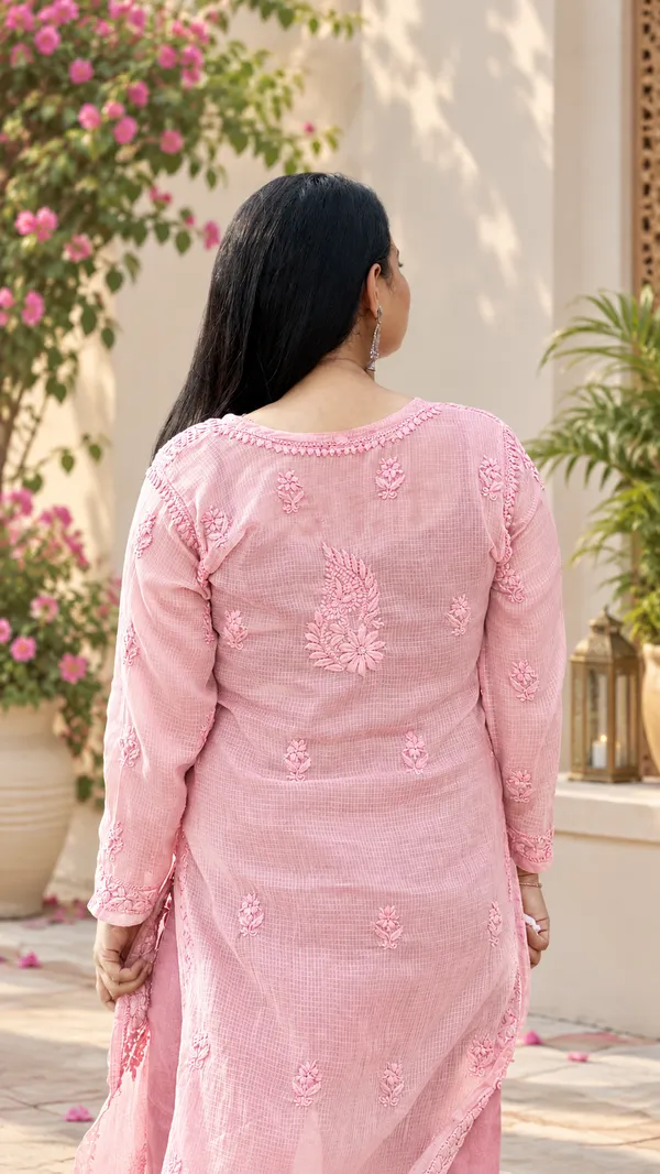 Pure_Kota_Doria_Kurti_-_Pink