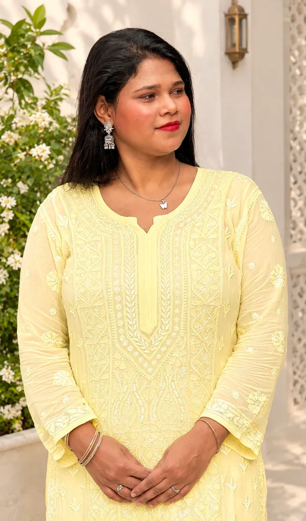 Pure_Viscose_3_Piece_Kurta_set_-_Lemon