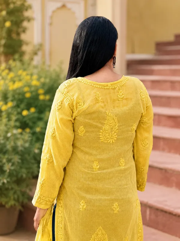 Pure_Kota_Doria_Kurti_-_Yellow
