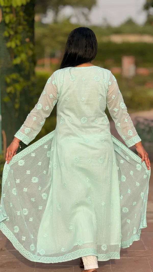 Kota_Doria_Gown_-_Pistachio_Green