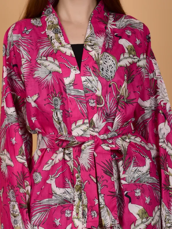 Rani_Pink_Animal_Print_Shrug