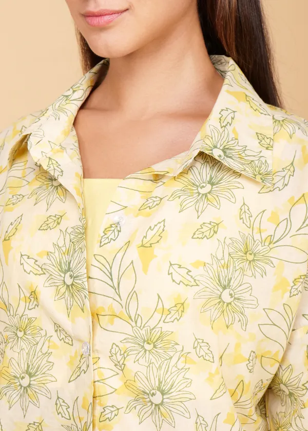 Yellow_Leafy_Print_Shirt