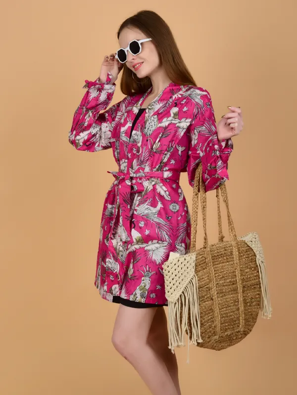 Rani_Pink_Animal_Print_Shrug