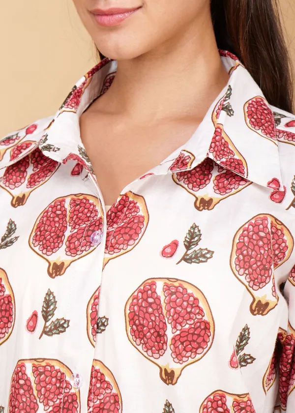 White_Pomegranate_Print_Shirt