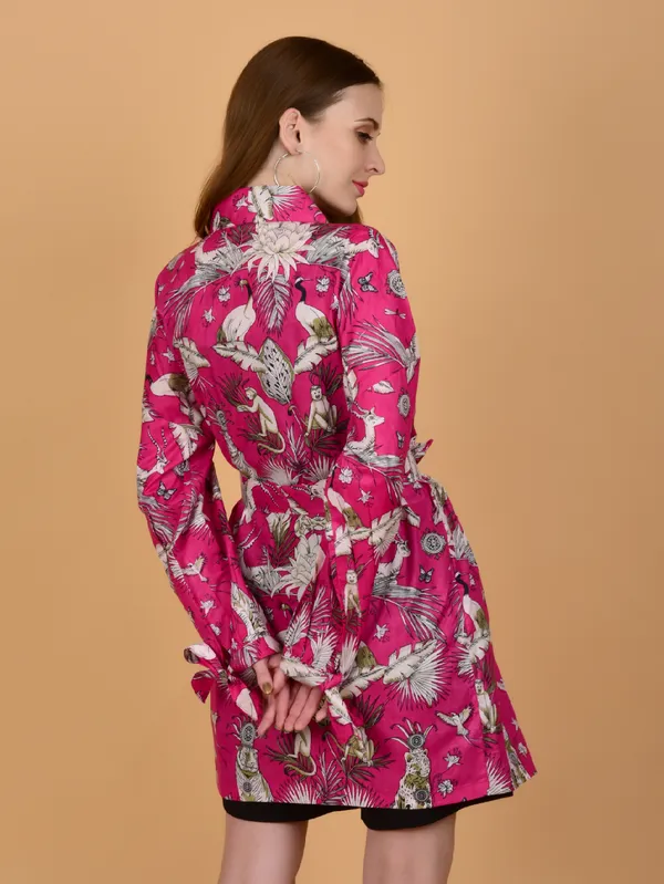 Rani_Pink_Animal_Print_Shrug