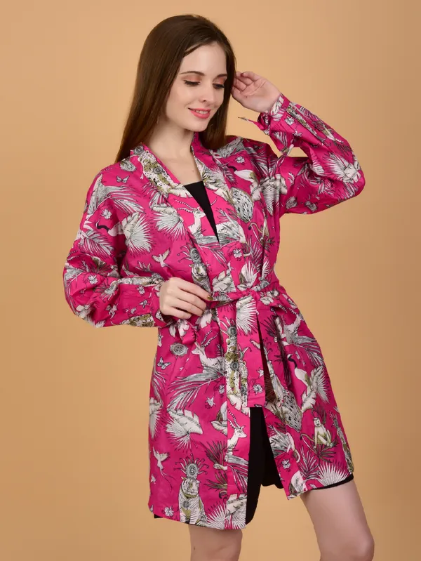 Rani_Pink_Animal_Print_Shrug