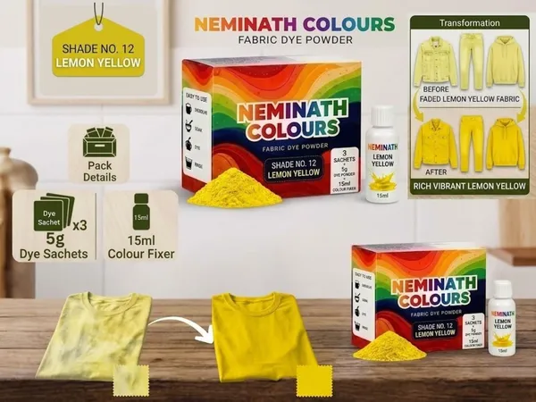 Lemon_Yellow_Fabric_Dye_Pack__Dye_Sachets_Fixer_For_Diy_Clothes_Restoration