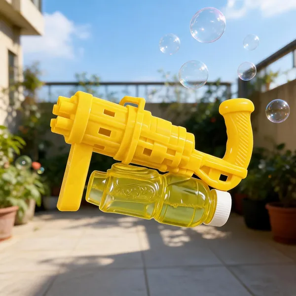 Yellow_Plastic_Gatling_Bubble_Blaster_Toy_Gun_For_Kids