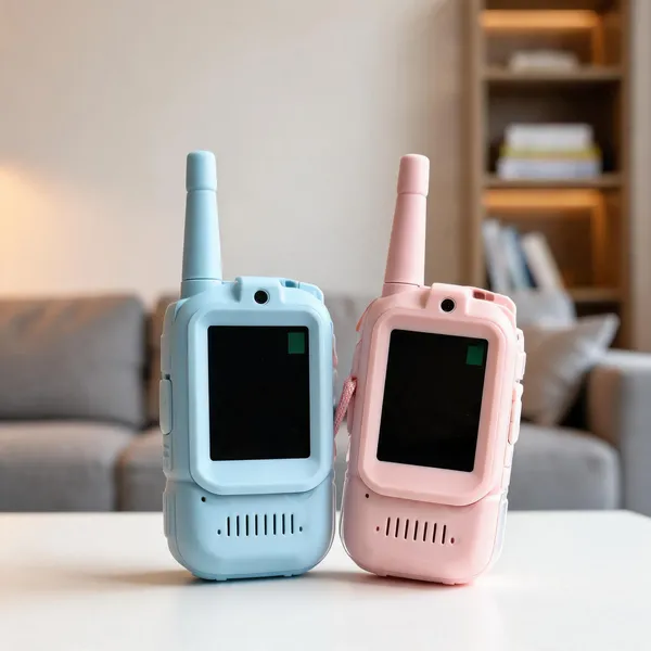 Blue_And_Pink_Video_Screen_Walkie_Talkie_Toy_Pair_For_Kids