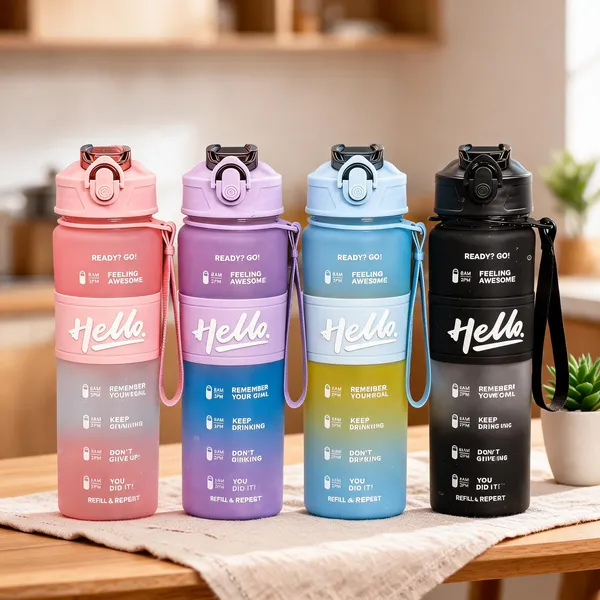 Plastic_Motivational_Time_Marked_Hello_Print_Water_Bottle