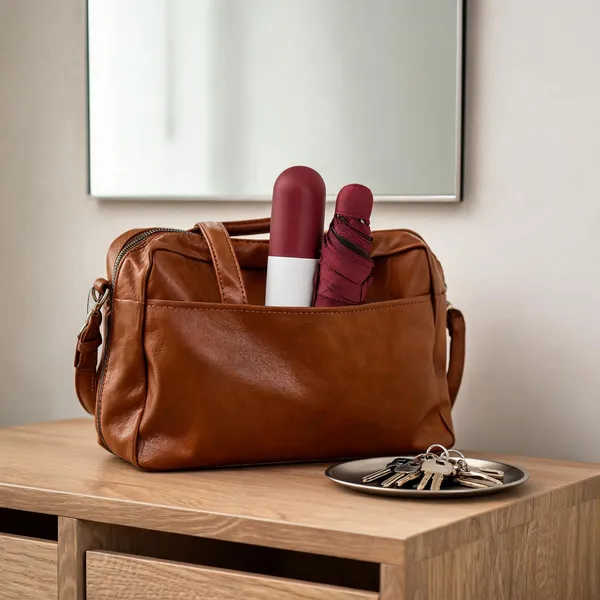Maroon_Fabric_5-Fold_Compact_Mini_Capsule_Umbrella_For_Travel