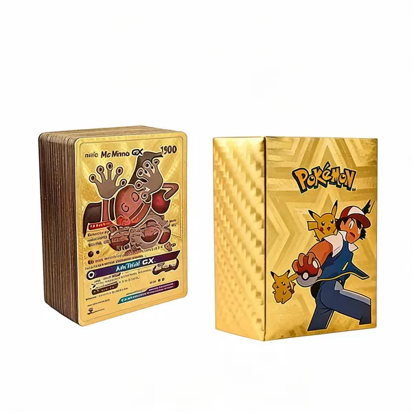 Pokemon_Gold_Foil_Metallic_Trading_Cards_Set_Of_55_-_Pack_Of_2