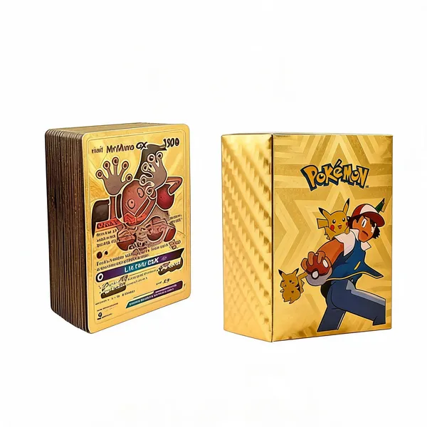 Pokemon_Gold_Foil_Metallic_Trading_Cards_Set_Of_55_-_Pack_Of_2