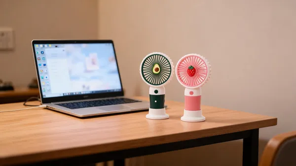 Usb_Rechargeable_Handheld_Mini_Portable_Fan_-_Pack_Of_2