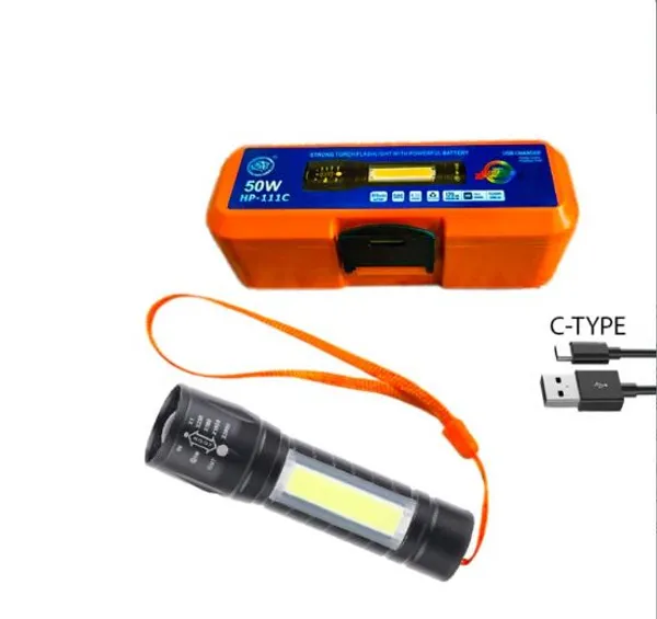 50W_Rechargeable_Zoomable_Led_Torch_With_Cob_Side_Light_Pack_Of_3