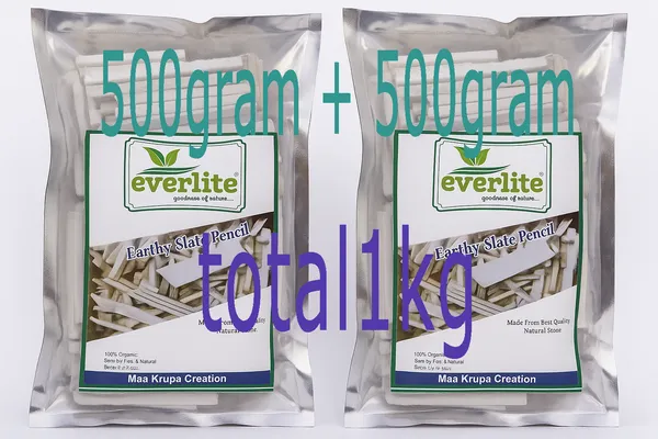 Everlite_Natural_Organic_Slate_Pencil_Pack_1Kg_Pack_Of_2