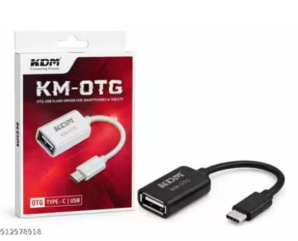Kdm_Type-C_To_Usb_Otg_Adapter_Cable_-_Pack_Of_2
