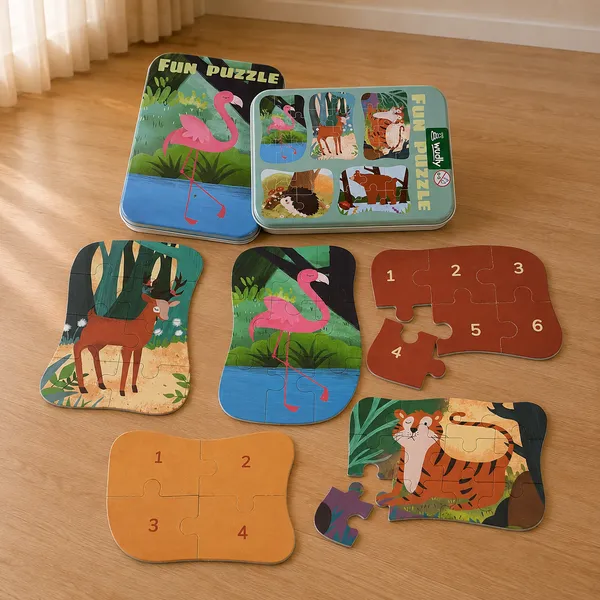 Wudly_Wooden_Progressive_Puzzle_Metal_Box_Land_creature-1_Set_Of_5