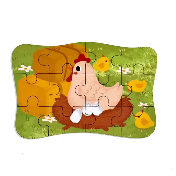 Wudly_Wooden_Progressive_Puzzle_Metal_Box_Land_creature-2(PIGGY)_Set_Of_5