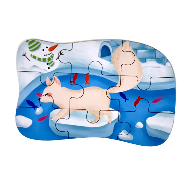 Wudly_Wooden_Progressive_Puzzle_Metal_Box_Polar_animal_Set_Of_5