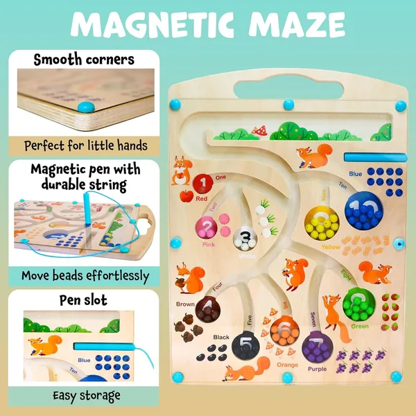 Wudly_Wooden_Magnetic_Bead_Maze_Learning_Toy_for_Kids