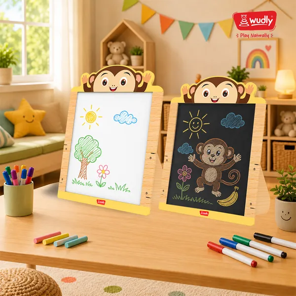 Wudly_Wooden_2-in-1_Whiteboard_&_Blackboard_Monkey_easel_Board
