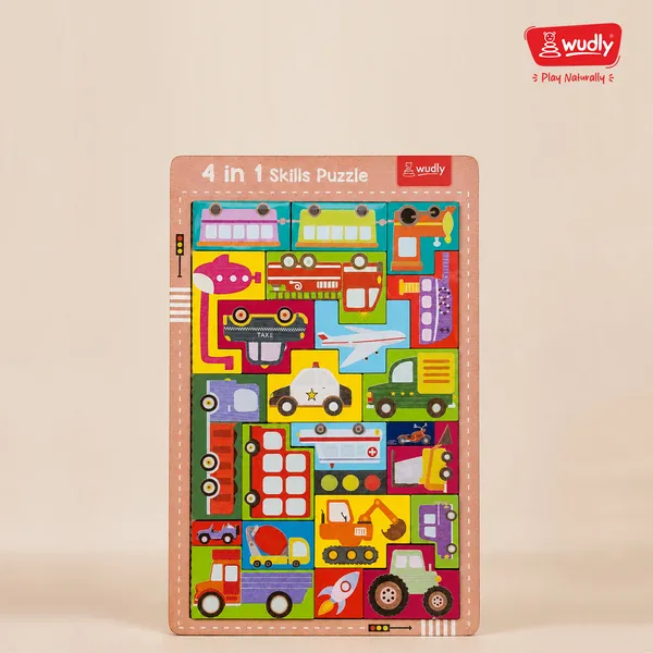 Wudly_Wooden_Educational_Puzzle_&_Brain_Development_Toy_for_Toddlers–_Transport_Theme
