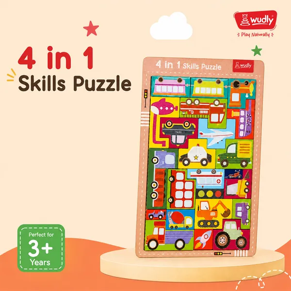 Wudly_Wooden_Educational_Puzzle_&_Brain_Development_Toy_for_Toddlers–_Transport_Theme