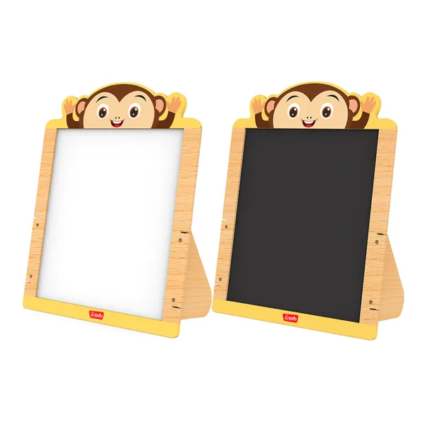 Wudly_Wooden_2-in-1_Whiteboard_&_Blackboard_Monkey_easel_Board