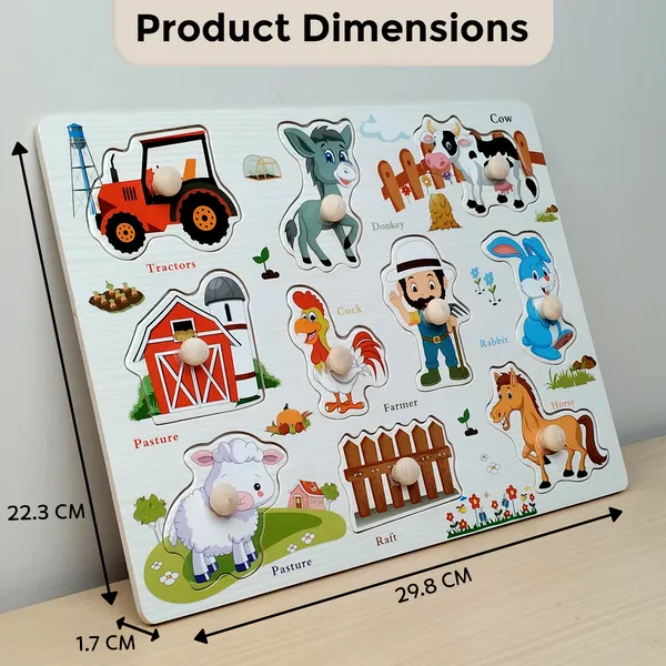 Wudly_Wooden_Farm_Fruit_And_Vegetable_Puzzle_Combo_Set
