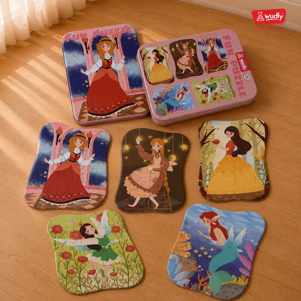 Wudly_Wooden_Progressive_Puzzle_Metal_Box_Princess_Set_Of_5