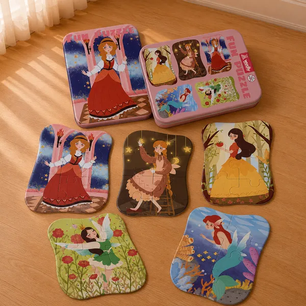 Wudly_Wooden_Progressive_Puzzle_Metal_Box_Princess_Set_Of_5